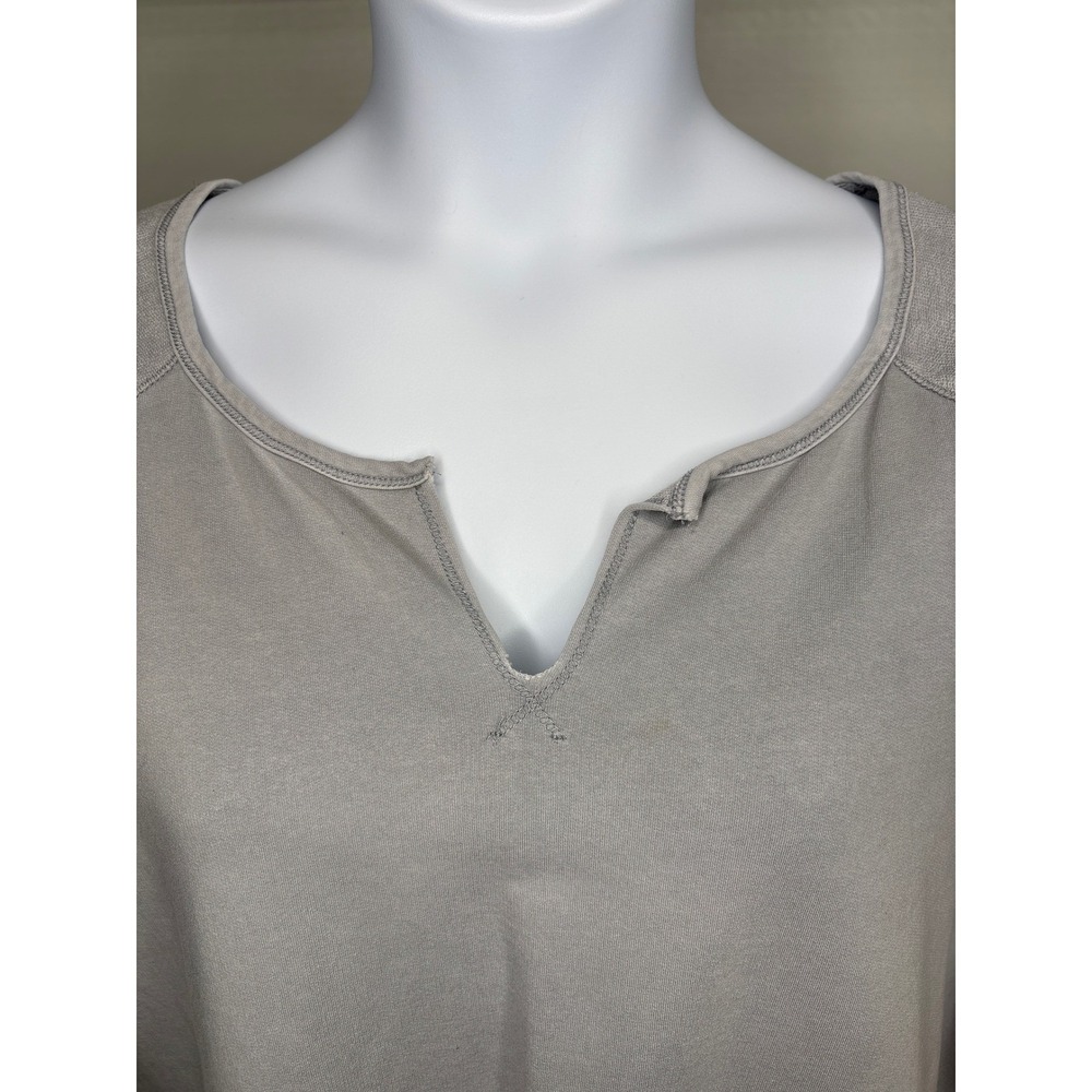 Calvin Klein Performance Womens Gray Split Neck R… - image 3